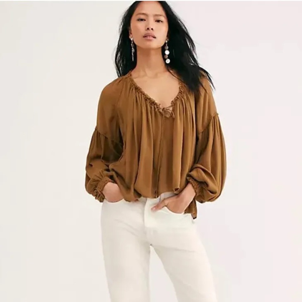 Women's Brown Blouse